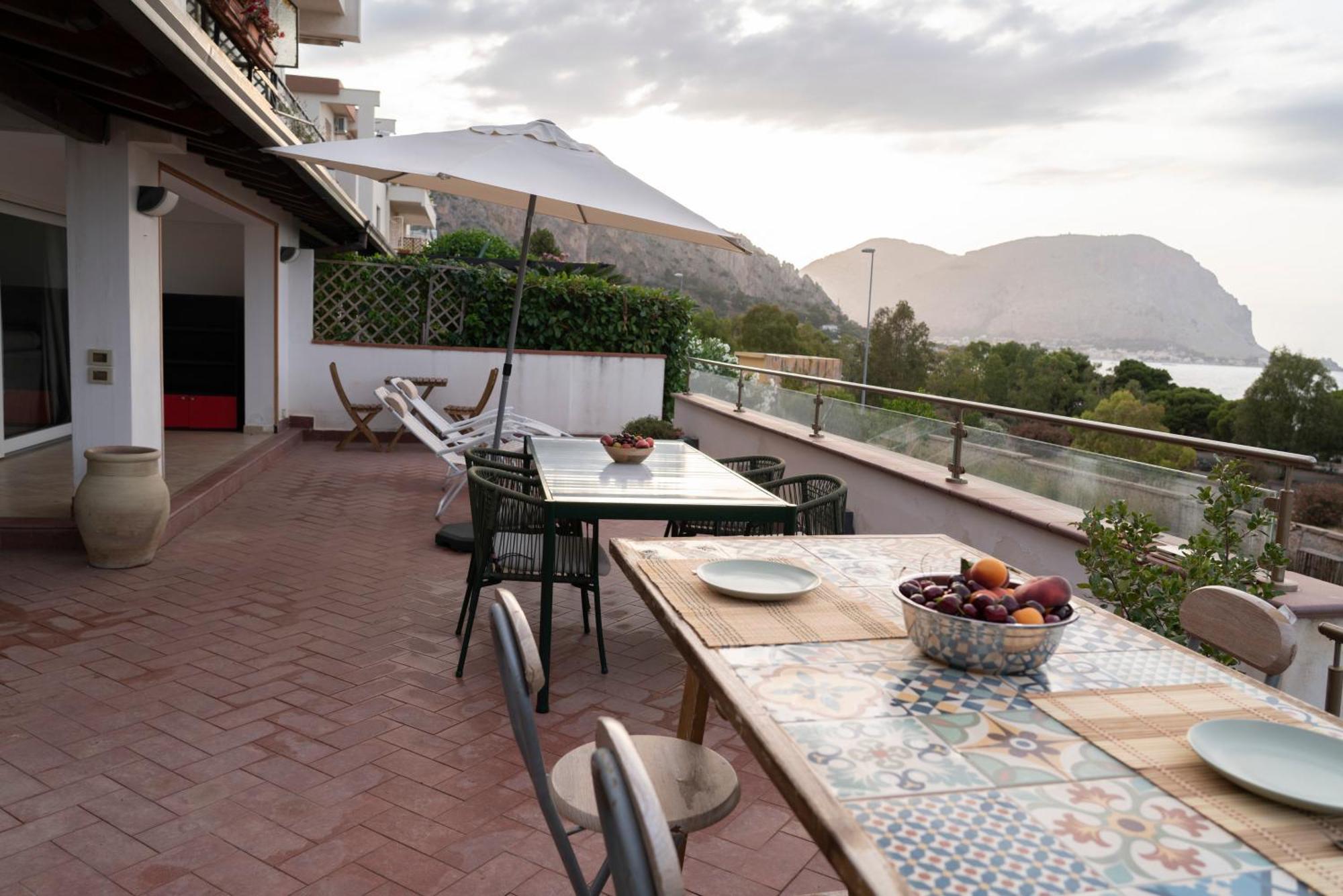Villa Mondello Vista Mare Εξωτερικό φωτογραφία
